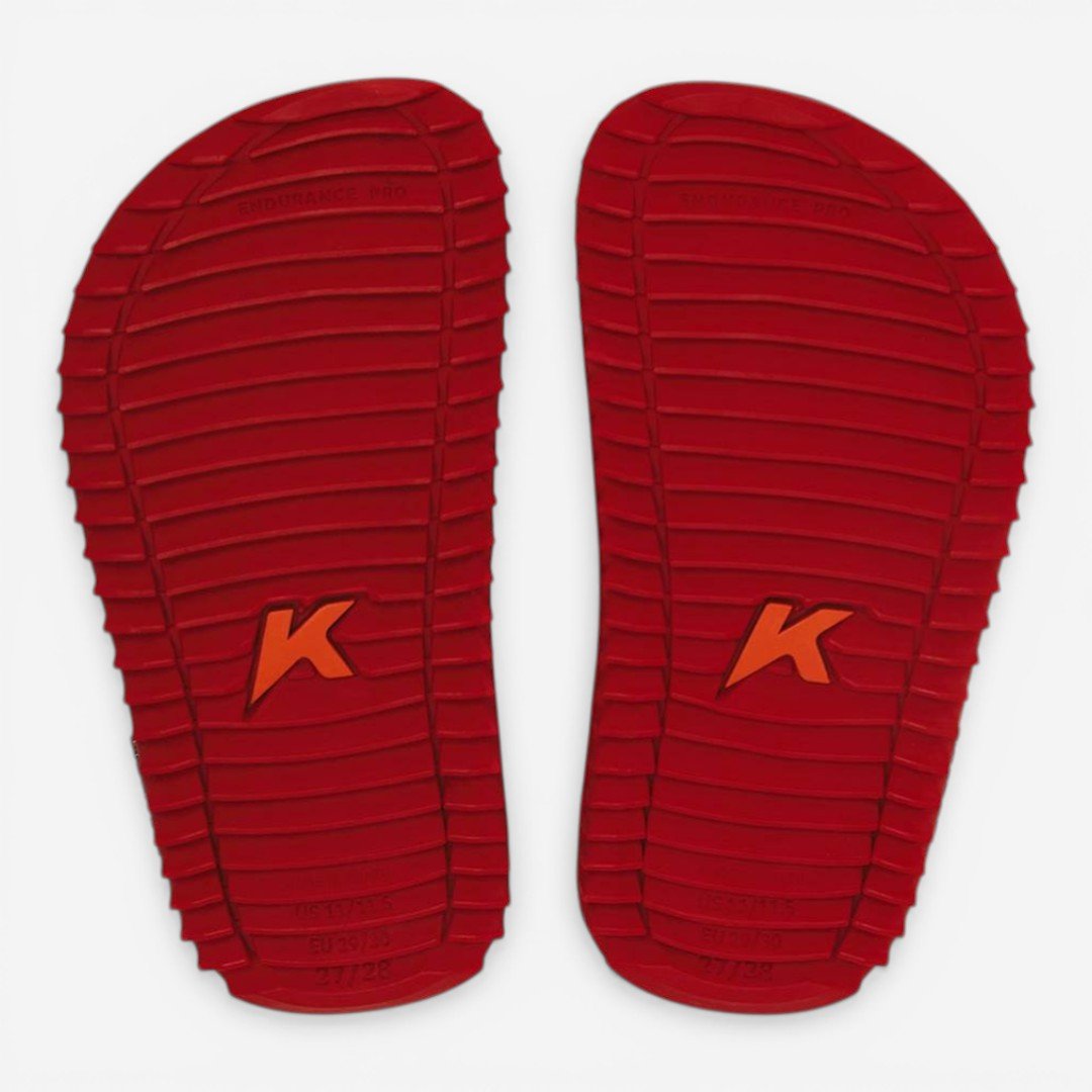 Chinelo Kenner Kivah Infantil Vermelho com Preto Vermelho/Preto 2