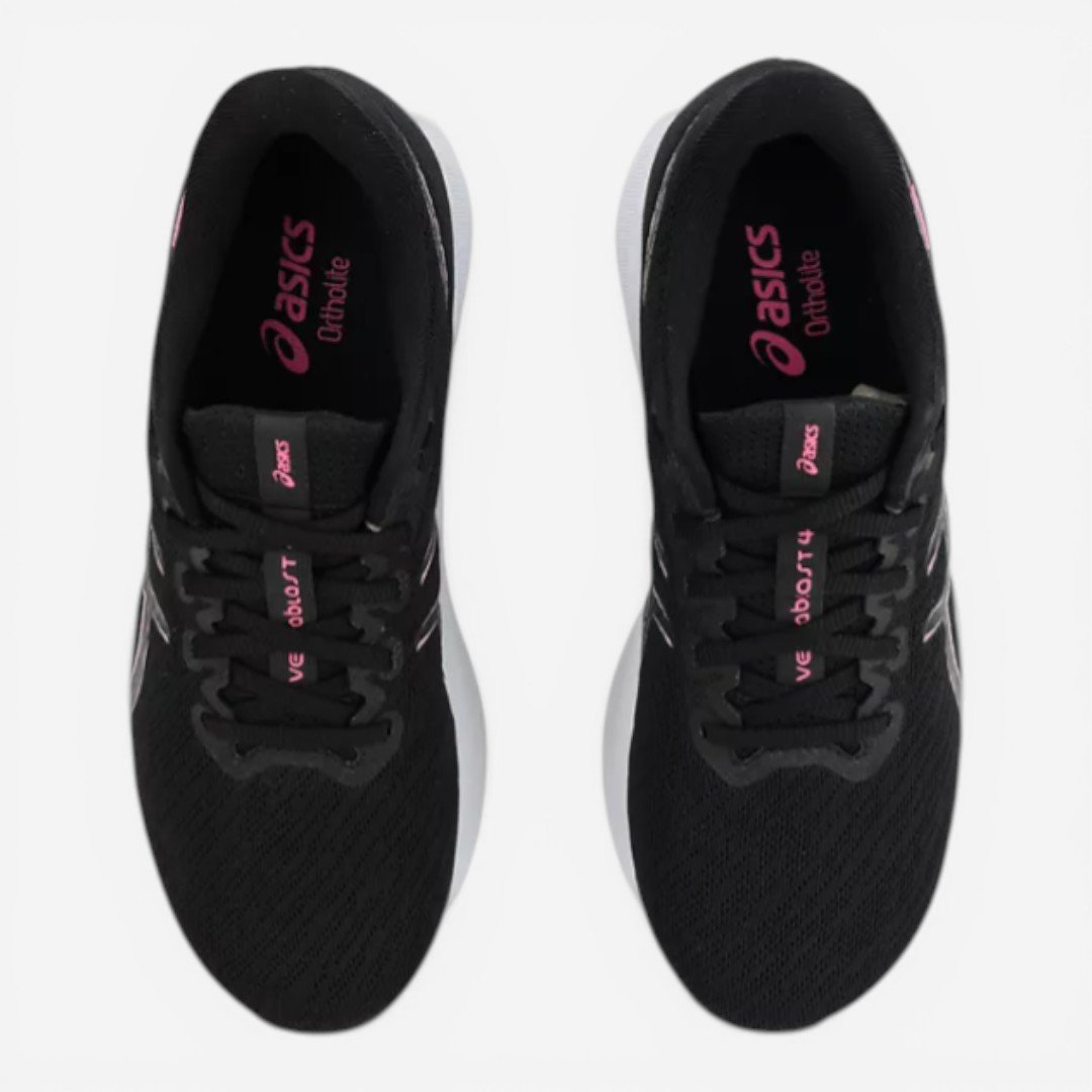 Tênis Asics Versablast 4 Feminino Preto com Rosa Preto 5