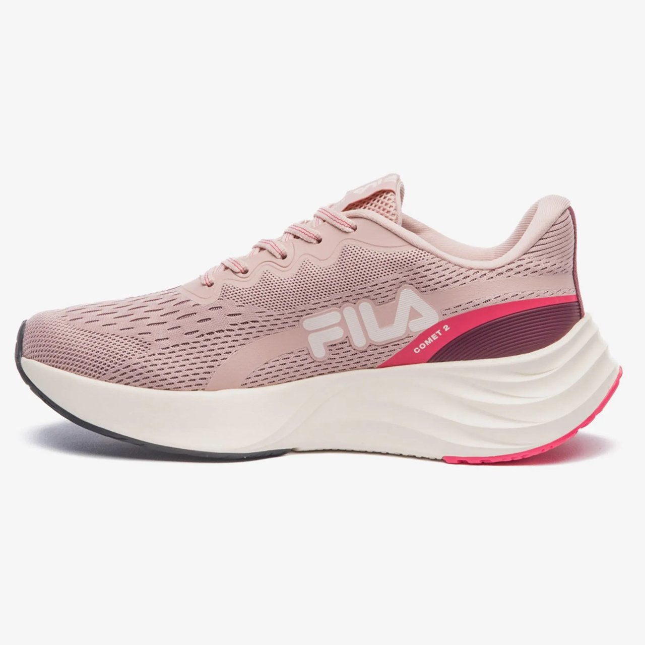Tênis Fila Comet 2 Feminino Rosa Rosa 3