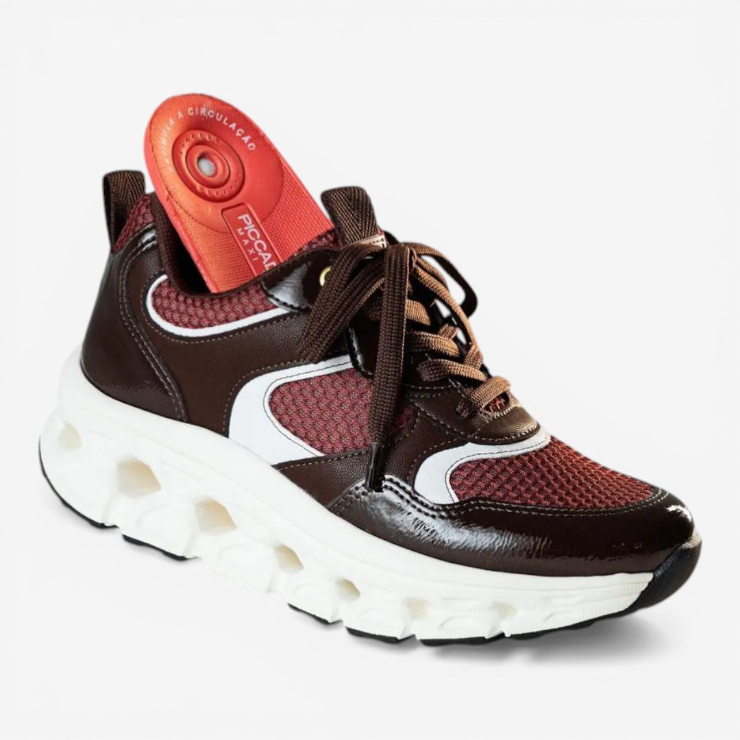 Tênis Piccadilly Maxi Tech Burgundy Marrom 3
