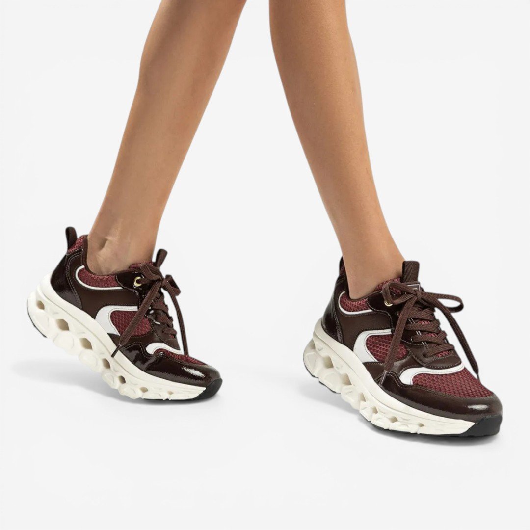 Tênis Piccadilly Maxi Tech Burgundy Marrom 7