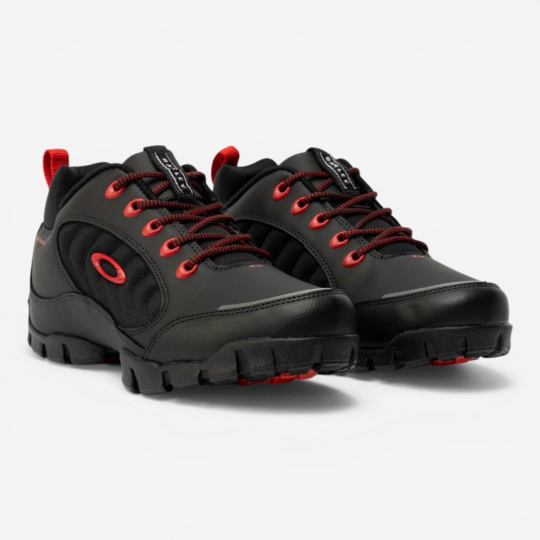 Tênis Oakley Halftrack III Low Preto com Vermelho Preto/Vermelho 2
