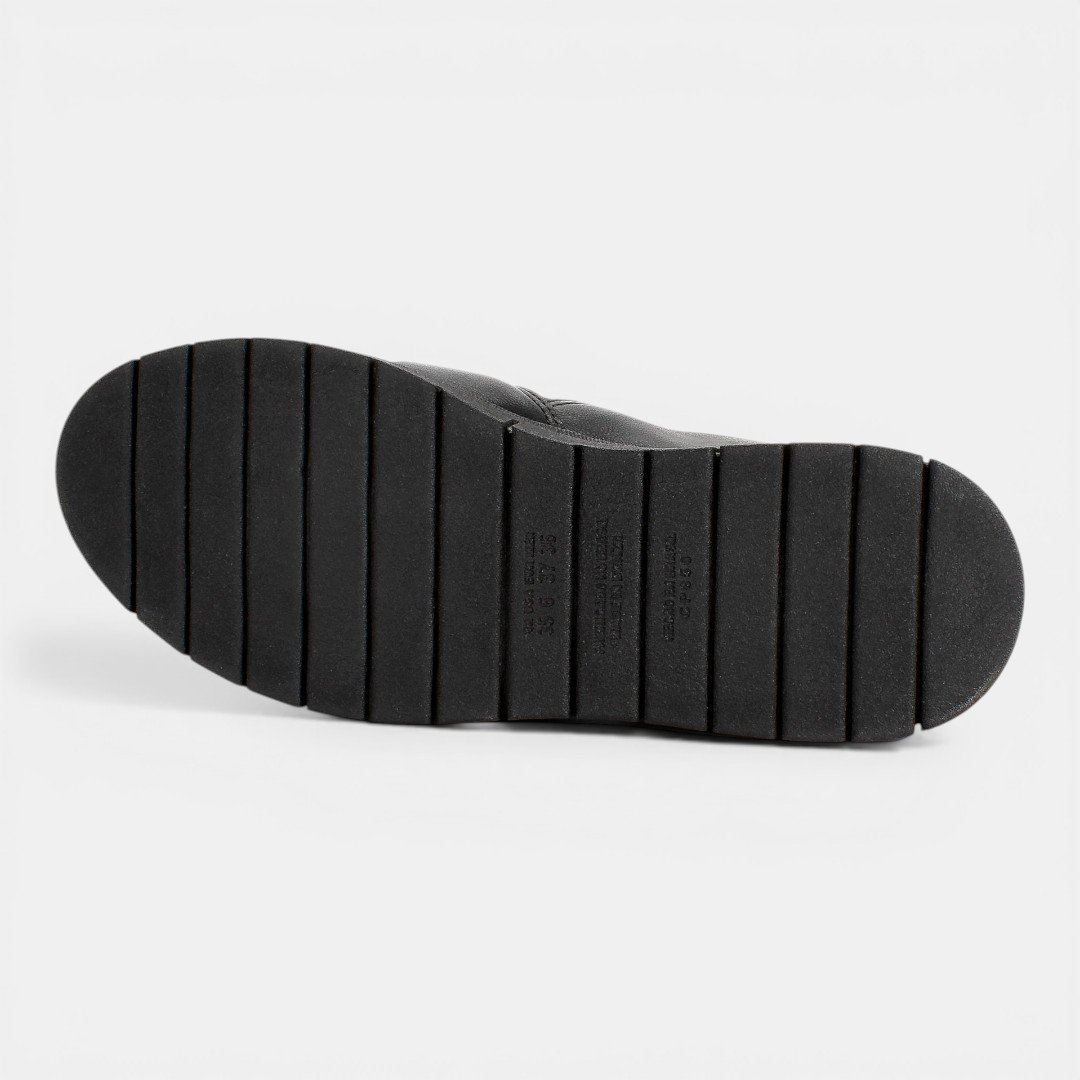 Tênis Campesí Conforto Slip On Casual Preto Preto 5