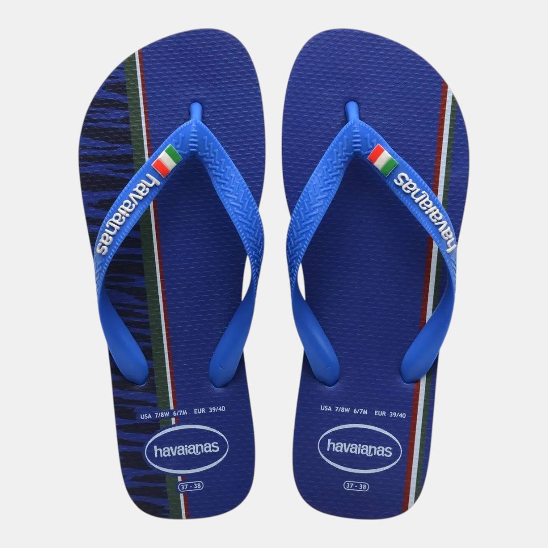 Chinelo Havaianas Top Nations Seleções Itália Azul