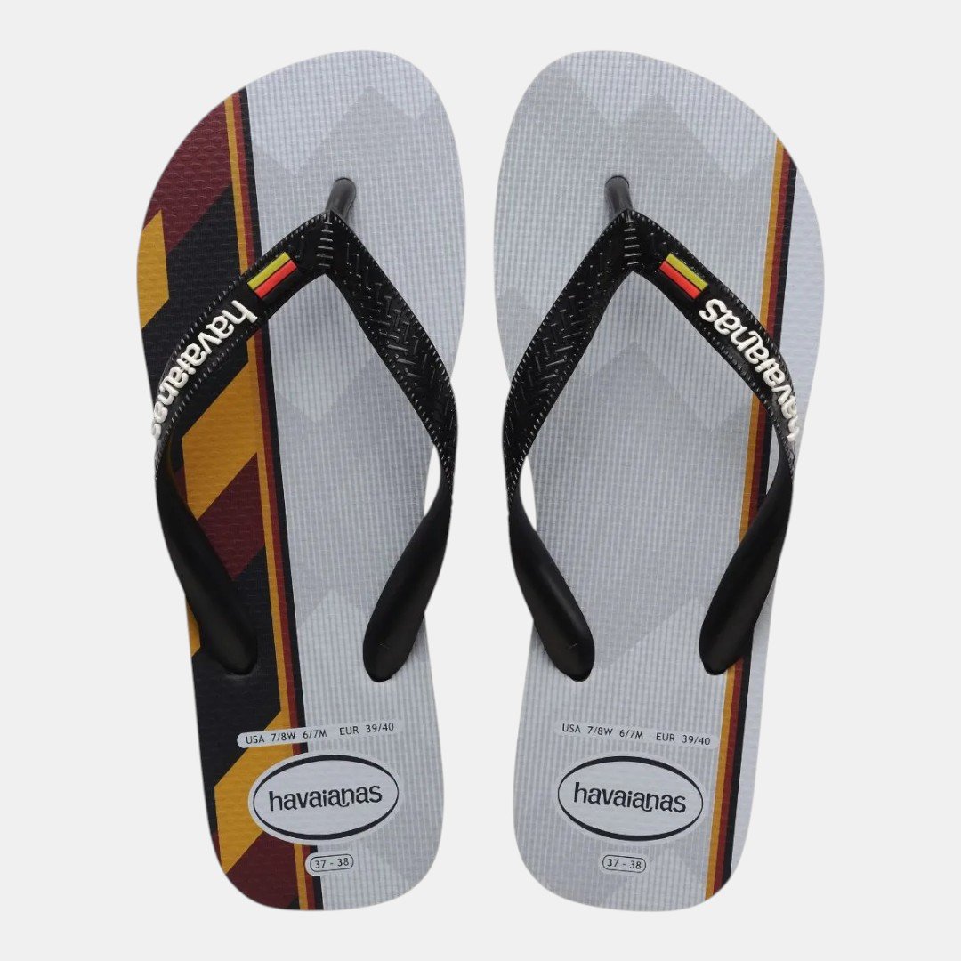 Chinelo Havaianas Top Nations Seleções Alemanha Preto