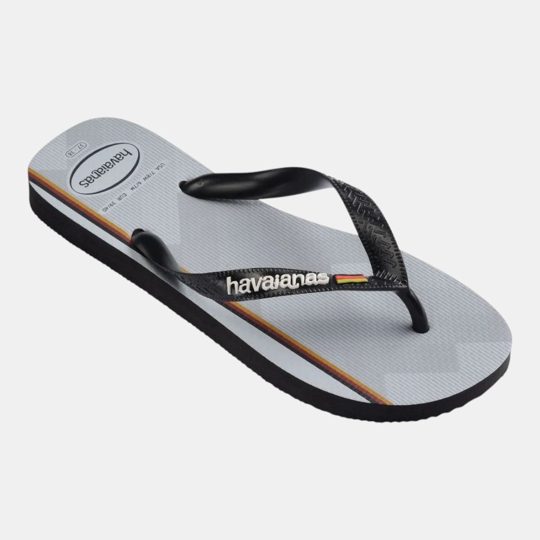 Chinelo Havaianas Top Nations Seleções Alemanha Preto Preto 2