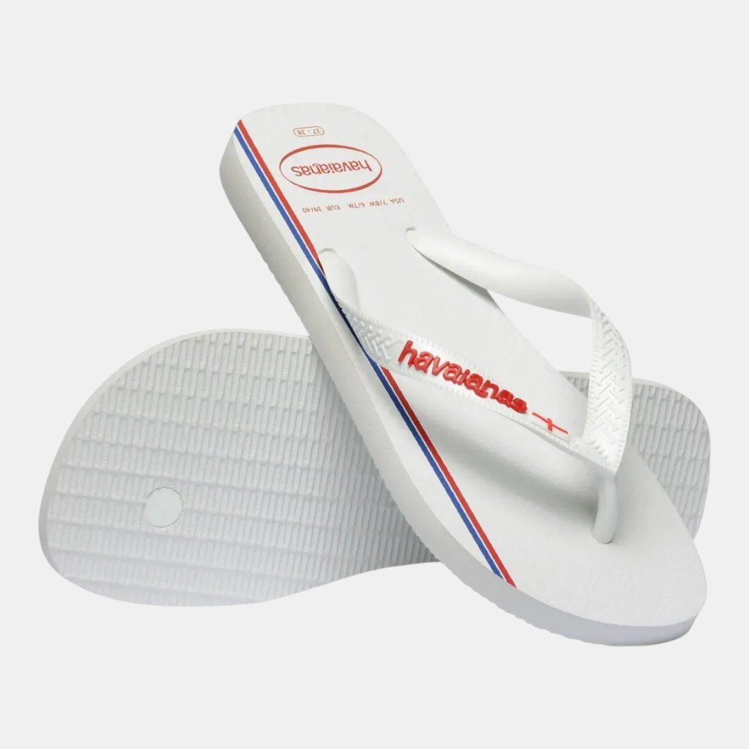 Chinelo Havaianas Top Nations Seleções Inglaterra Branco Branco 3