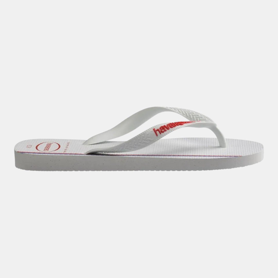 Chinelo Havaianas Top Nations Seleções Inglaterra Branco Branco 4
