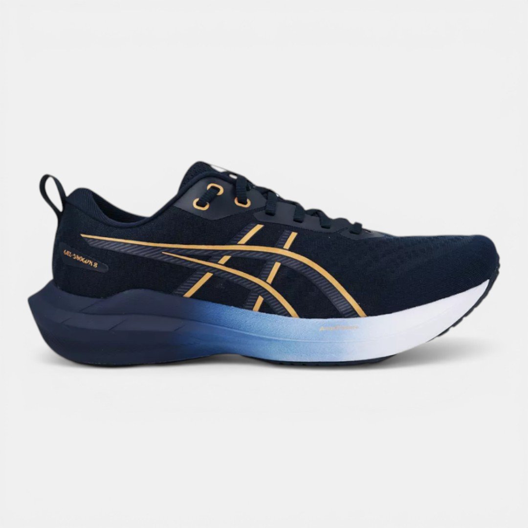 Tênis De Corrida Asics Gel-Shogun 8 Masculino Azul Marinho