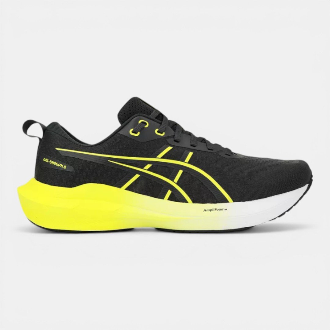 ショウ① Tênis De Corrida Asics Gel-Shogun 8 Masculino Cinza