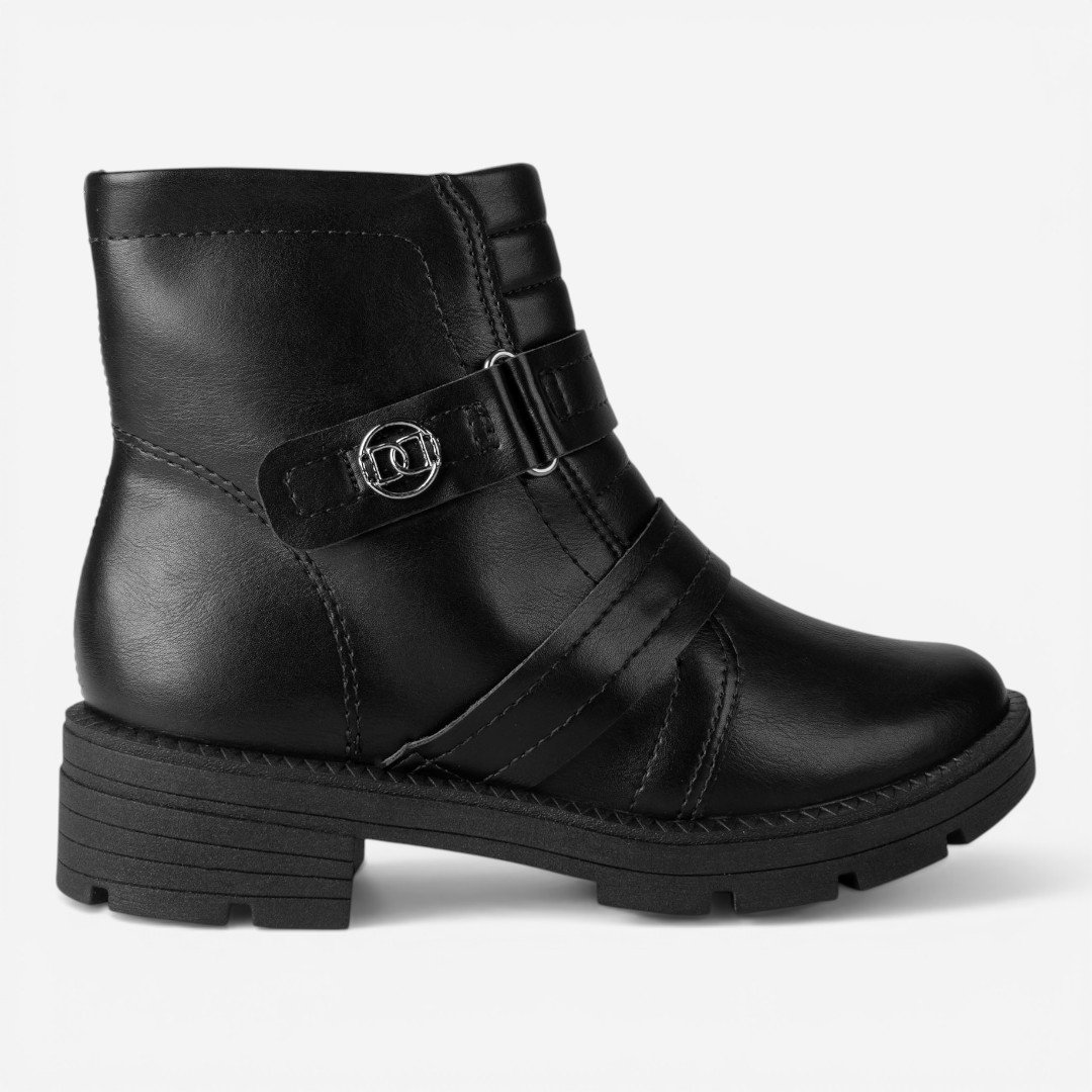 Bota Dakota Cano Curto Preta