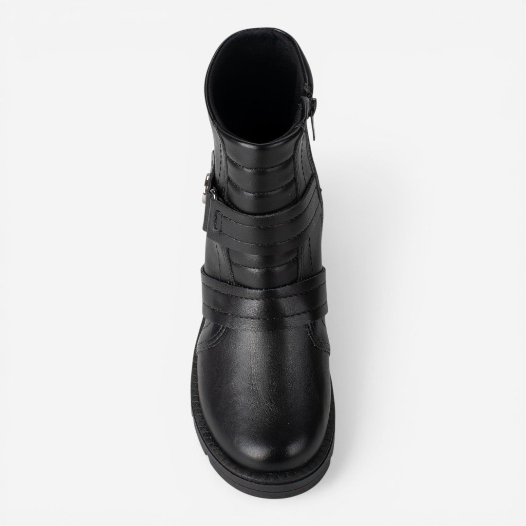 Bota Dakota Cano Curto Preta Preto 3