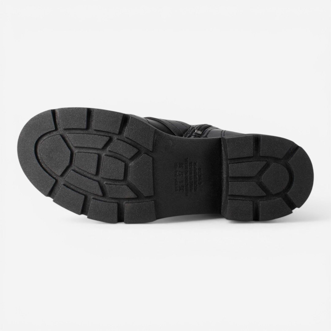 Bota Dakota Cano Curto Preta Preto 4