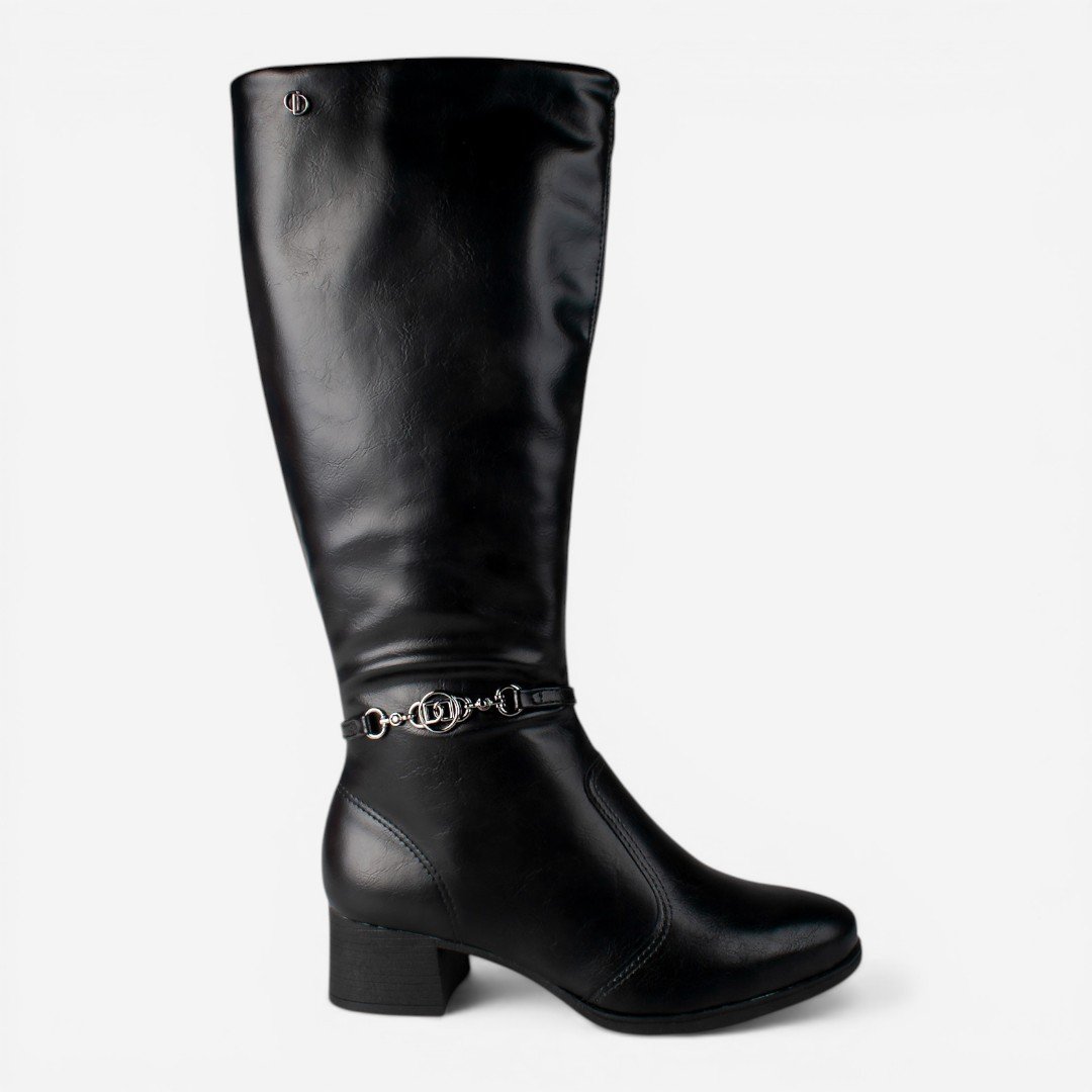 Bota Dakota Montaria Cano Longo Preta