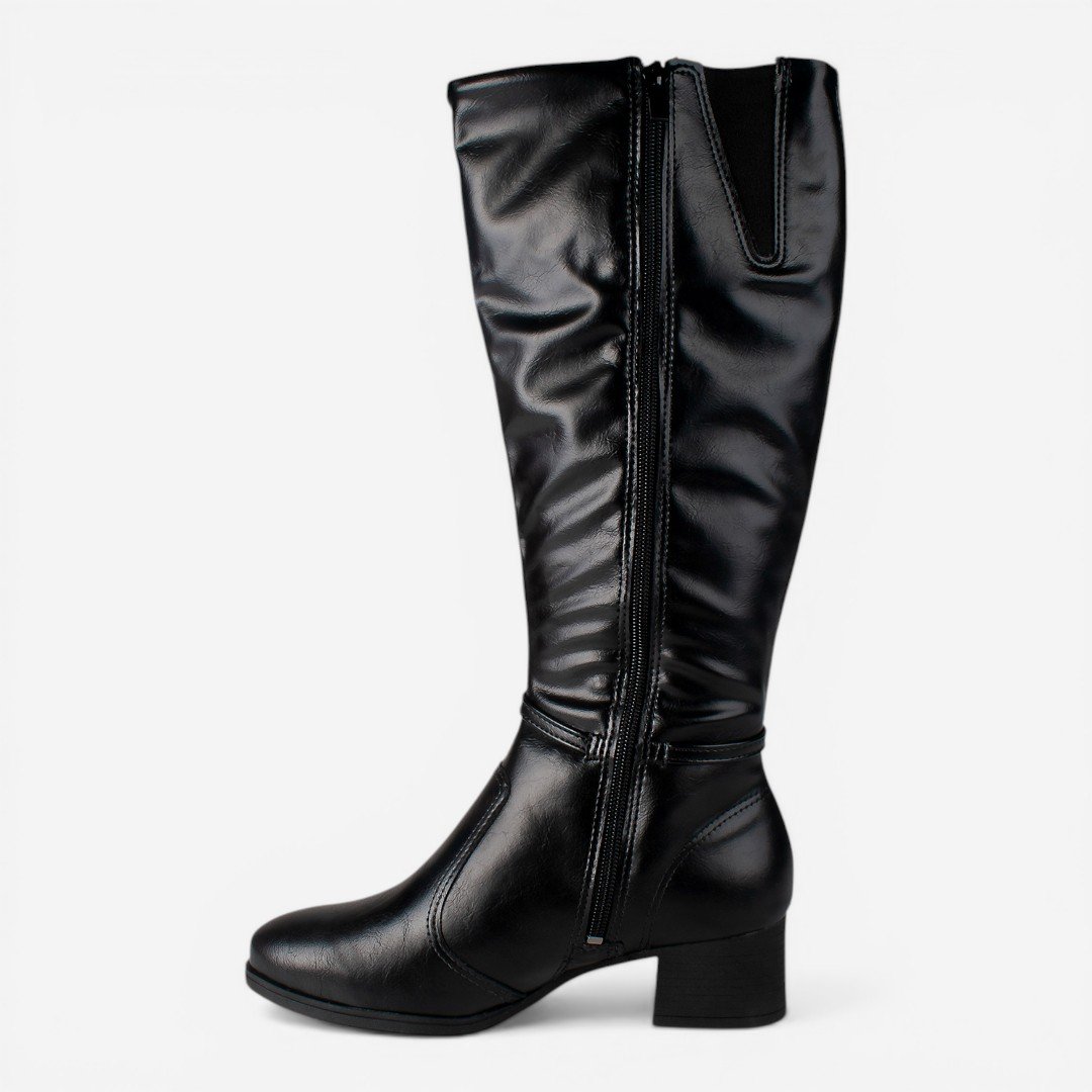 Bota Dakota Montaria Cano Longo Preta Preto 4