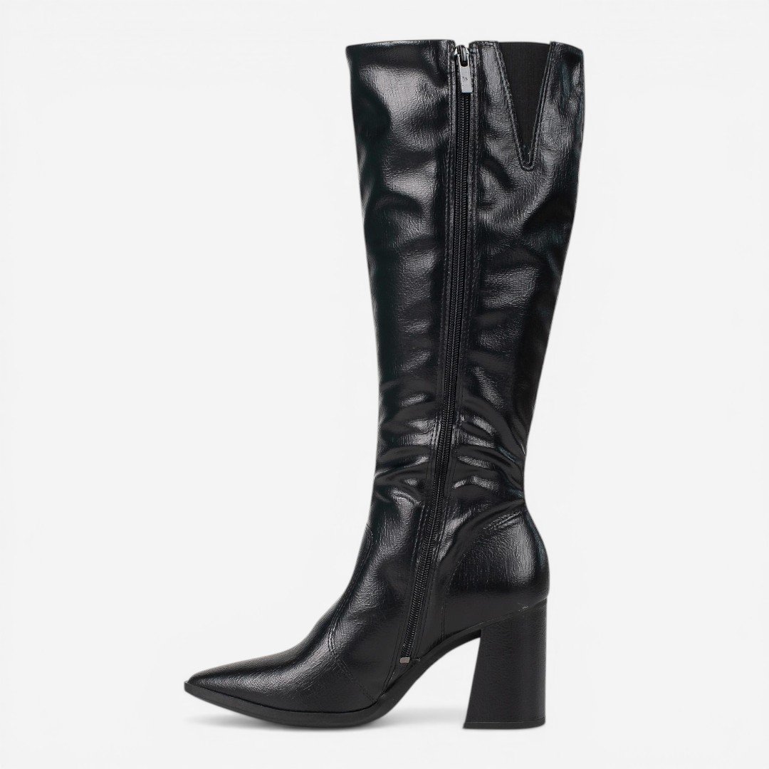 Bota Dakota Cano Longo Preta Preto 3
