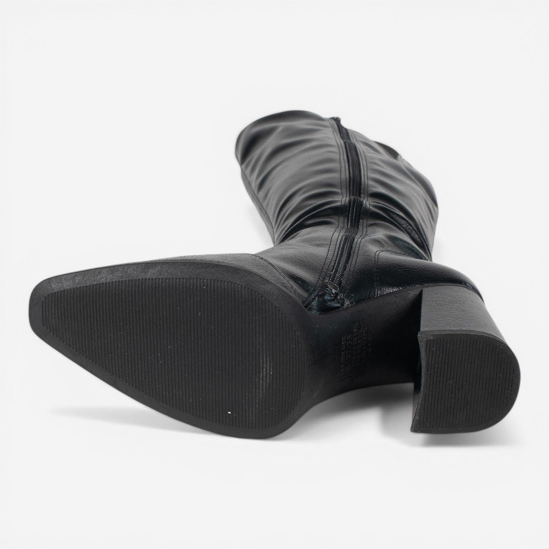 Bota Dakota Cano Longo Preta Preto 4