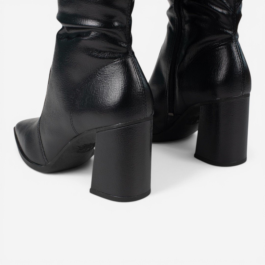 Bota Dakota Cano Longo Preta Preto 6