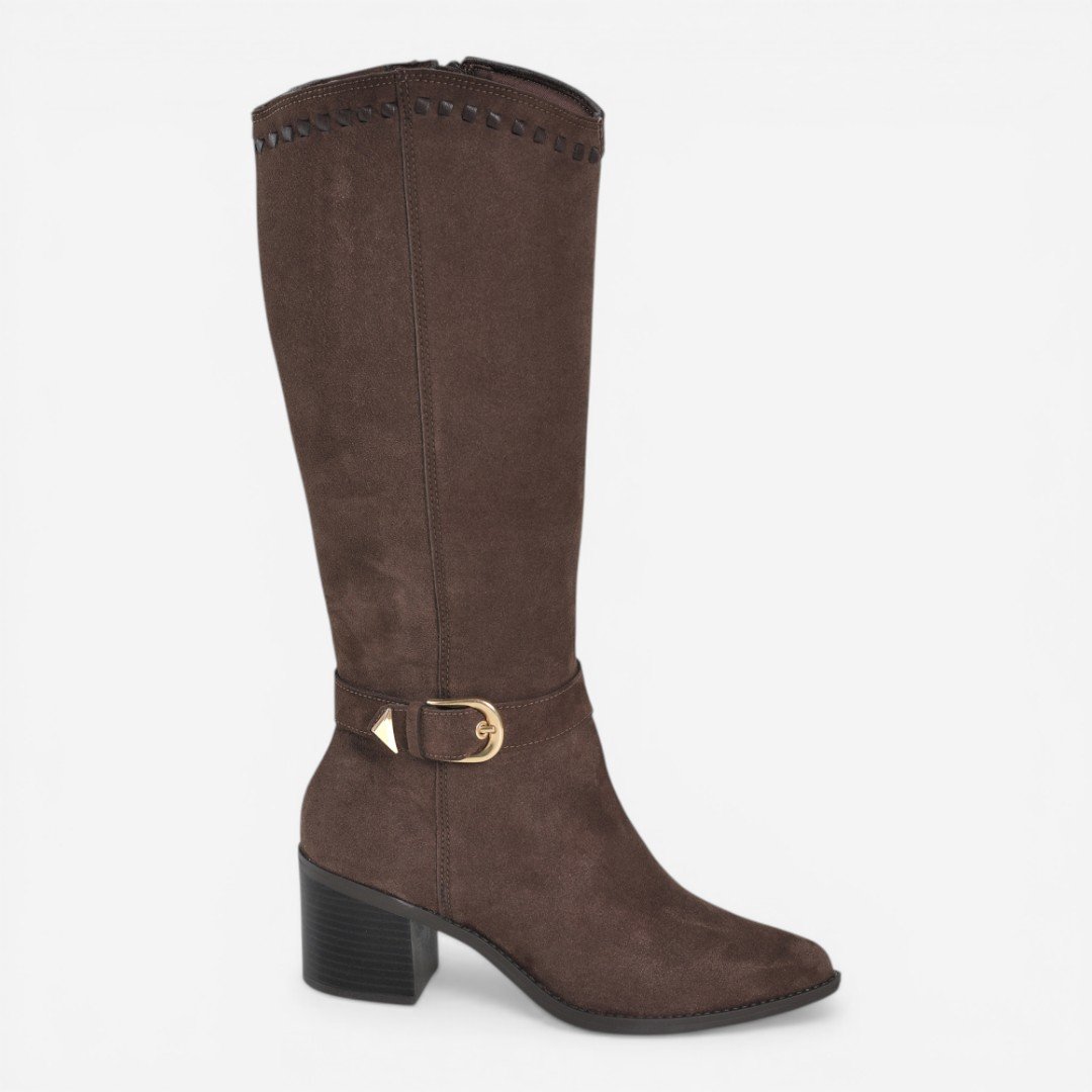 Bota Social Western Via Marte Marrom