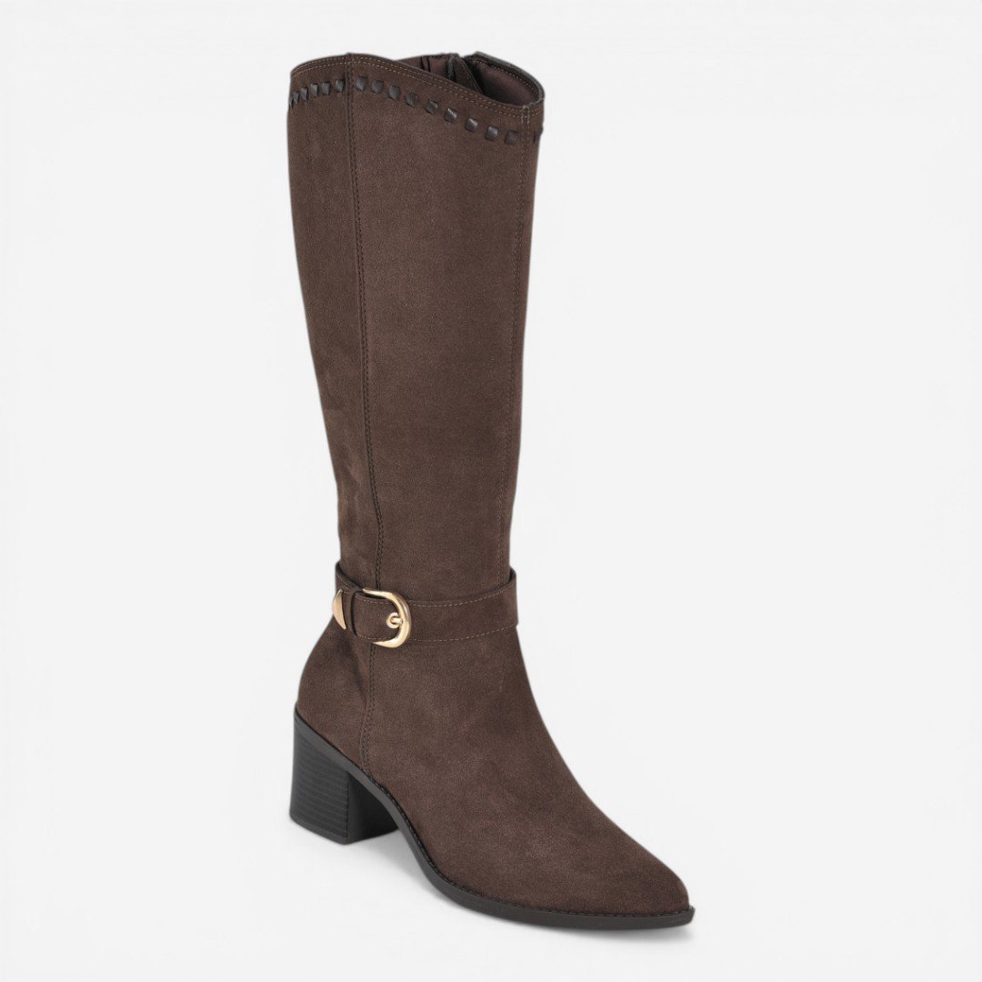 Bota Social Western Via Marte Marrom Marrom 2
