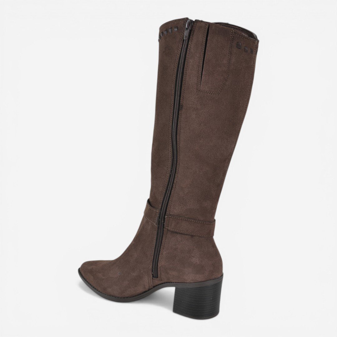 Bota Social Western Via Marte Marrom Marrom 4