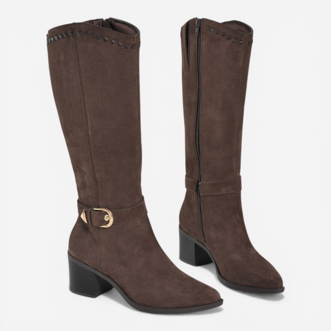 Bota Social Western Via Marte Marrom Marrom 5