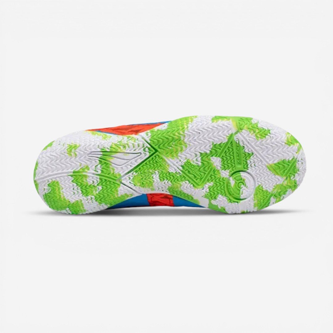 Chuteira Futsal Penalty Rx Locker Kids Y-3 Azul Multicores 4