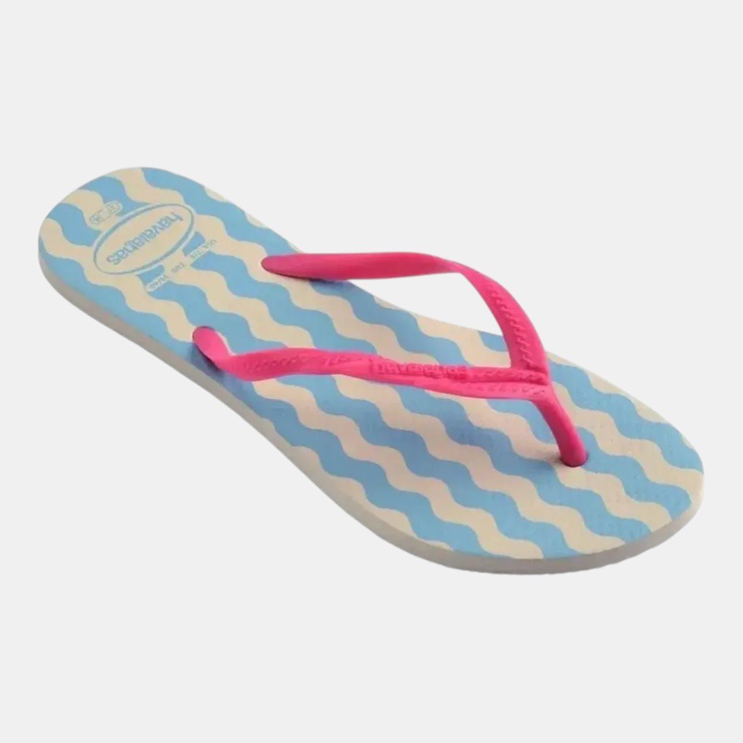Chinelo Havaianas Fantasia Style II Bege Rosa 2