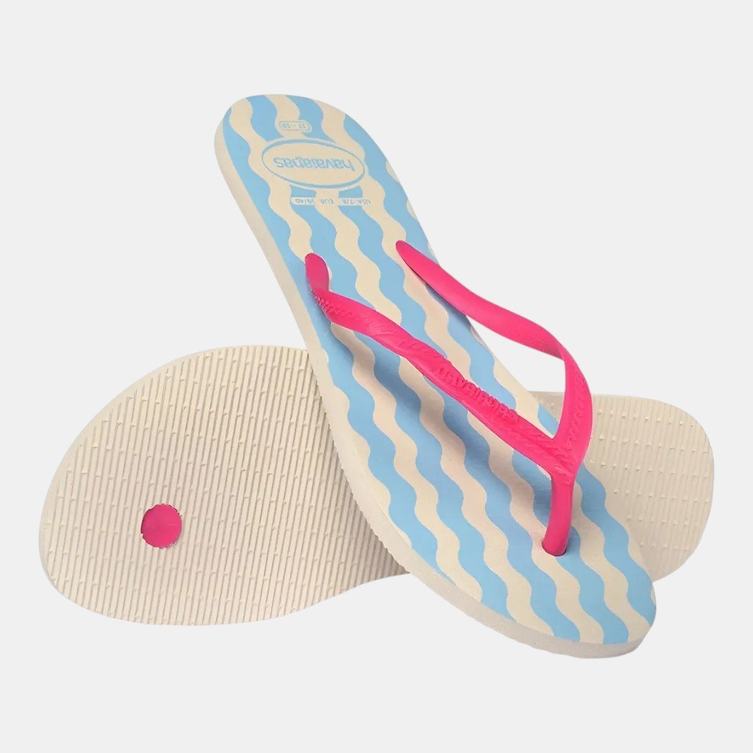 Chinelo Havaianas Fantasia Style II Bege Rosa 3