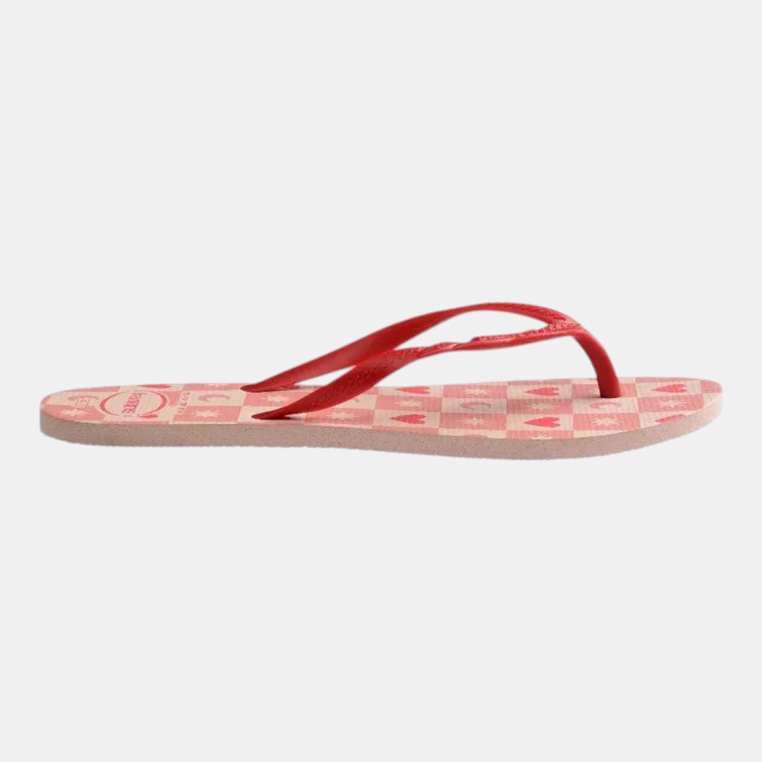 Chinelo Havaianas Fantasia Style II Rosa Vermelho 6