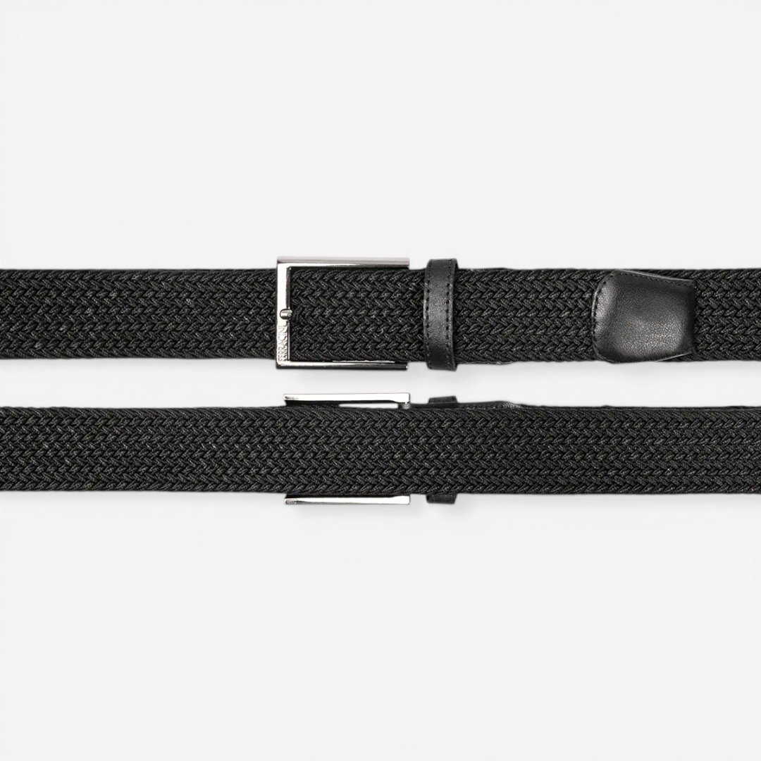 Cinto Flex Ferracini Masculino Preto Preto 2