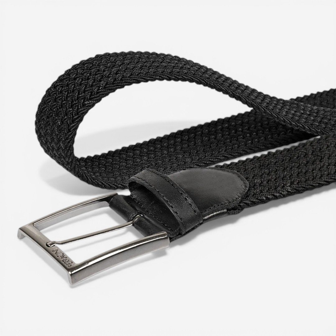 Cinto Flex Ferracini Masculino Preto Preto 3