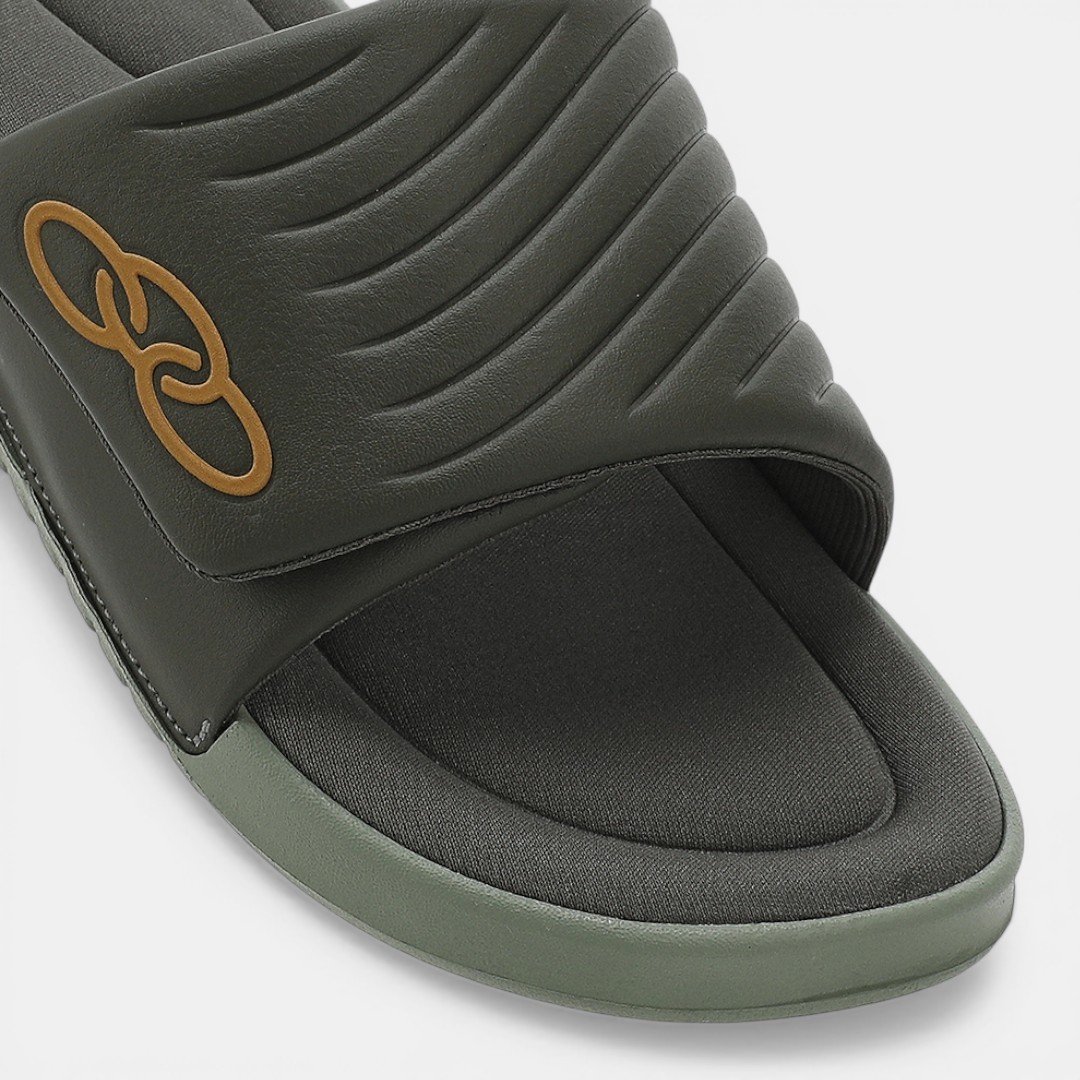Chinelo Olympikus Melbourne 2 Verde Militar Verde 3