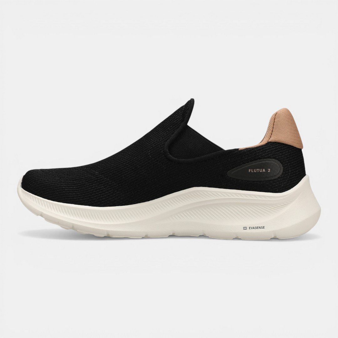 Tênis Olympikus Flutua 2 Feminino Preto Preto 3