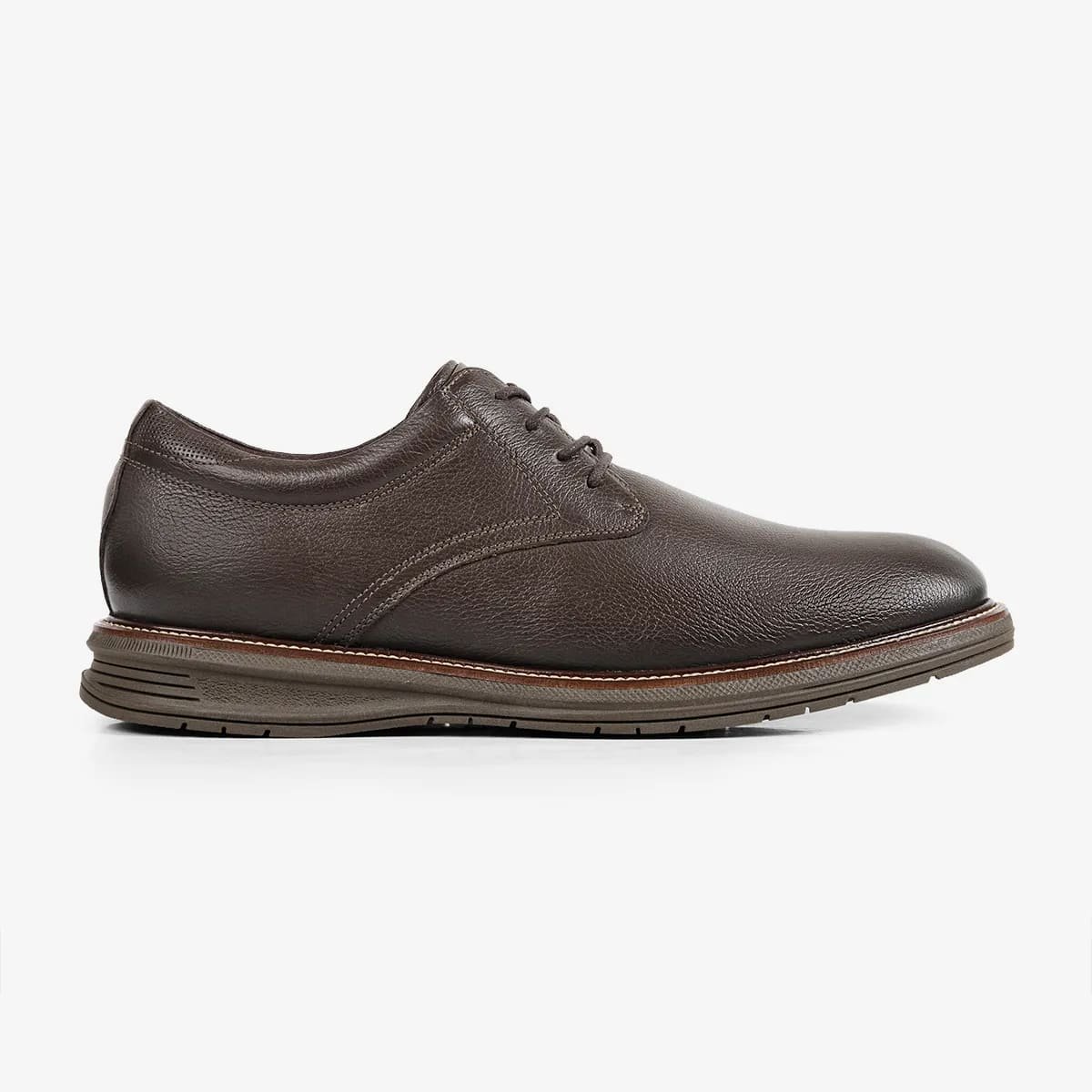 Sapato Casual Ferracini Masculino Austin Café