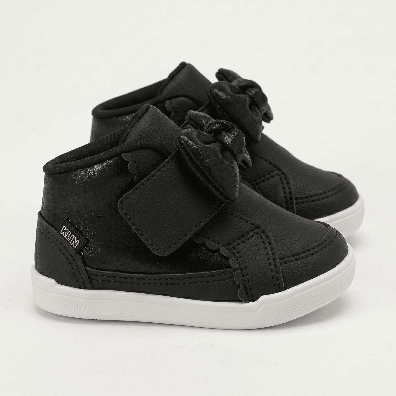 Tênis Klin Baby Sky Infantil Preto Preto 3