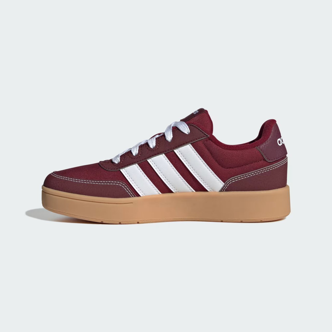 Tênis Adidas Breakbase Infantil Vinho Bordô 6
