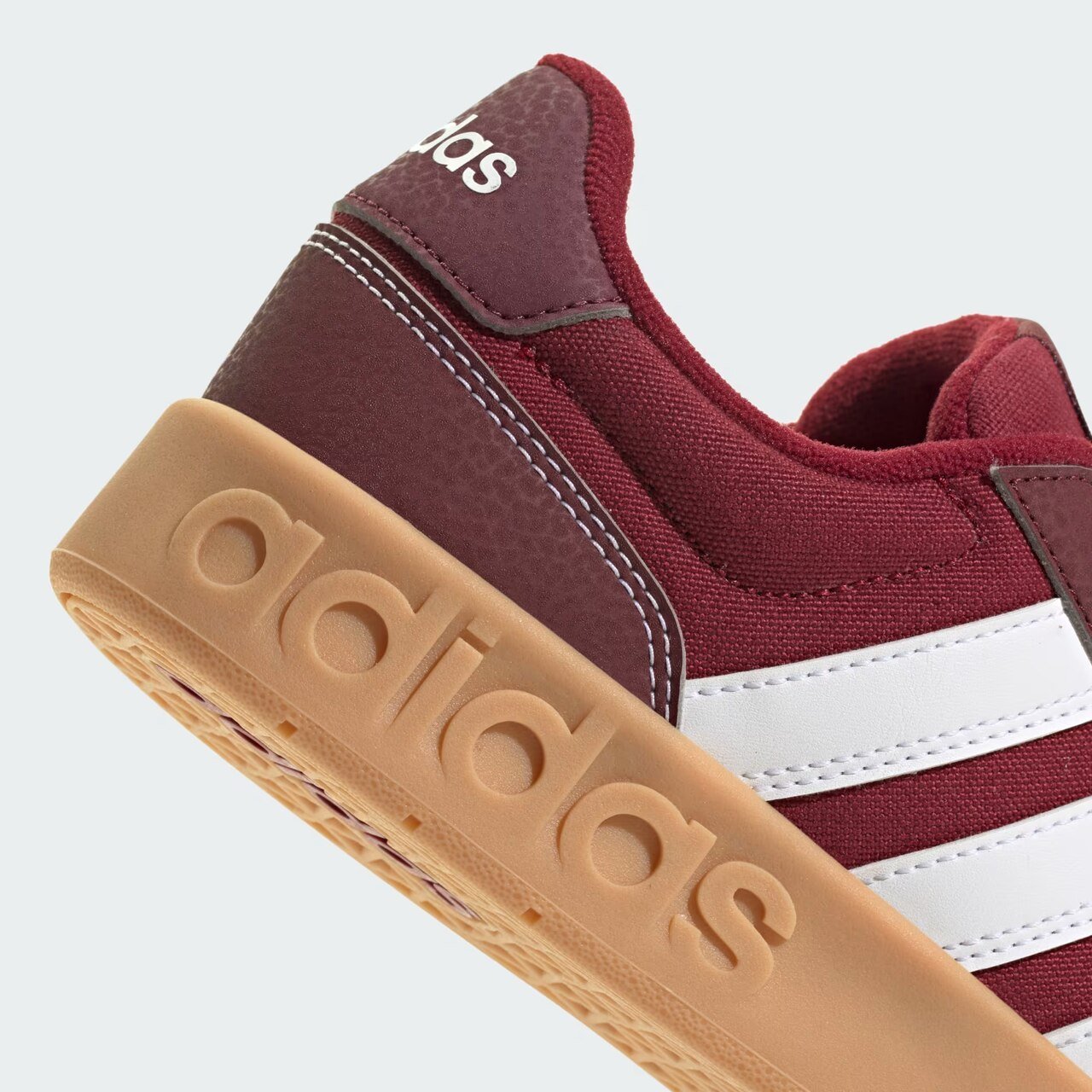 Tênis Adidas Breakbase Infantil Vinho Bordô 9