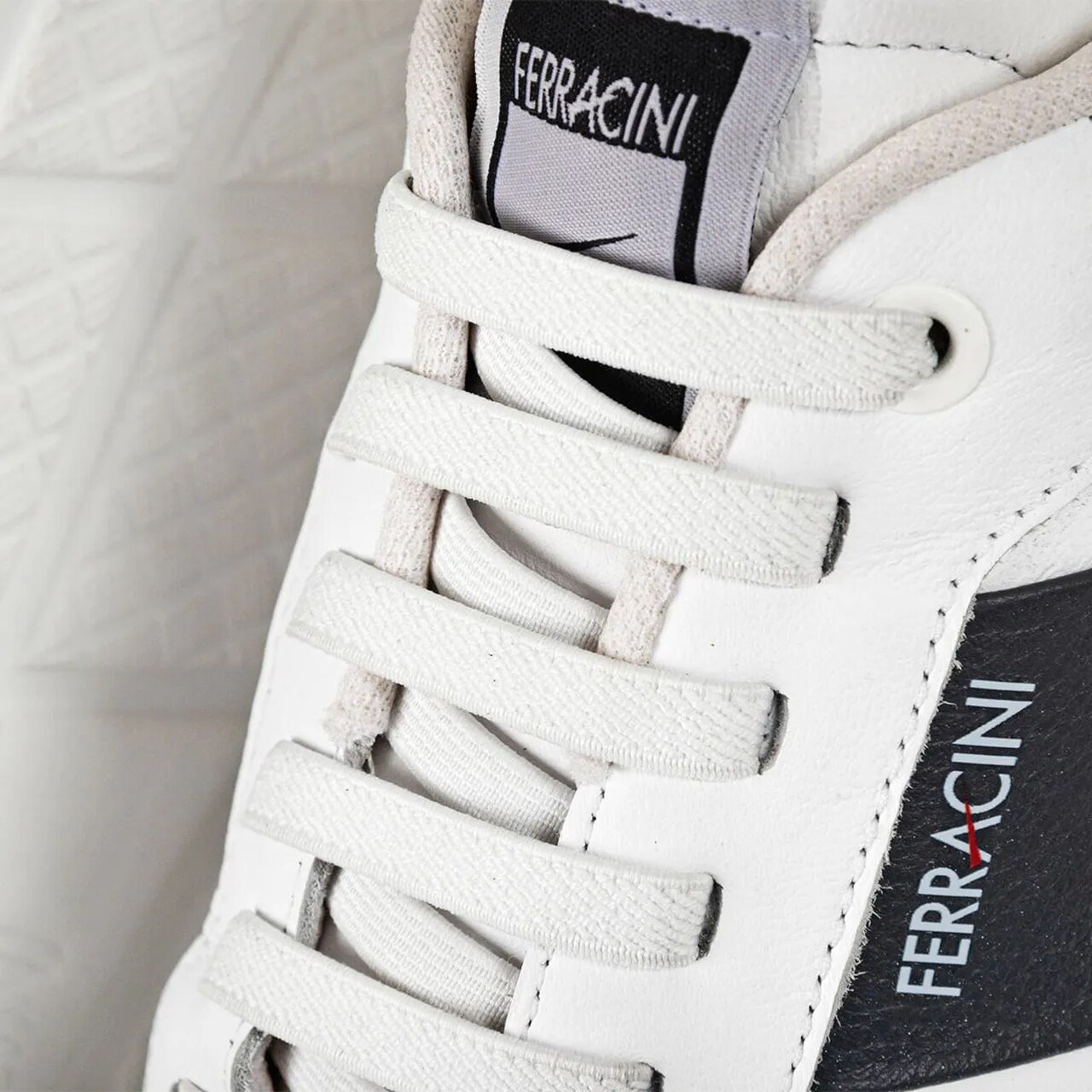 Tênis Casual Sneaker Ferracini Masculino Flip Branco Branco 5