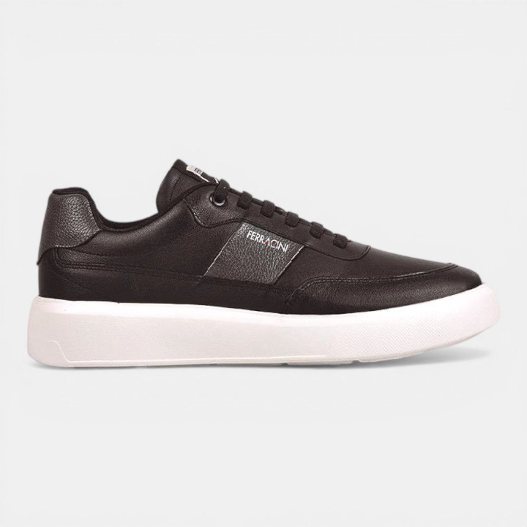 Tênis Casual Sneaker Ferracini Masculino Flip Preto