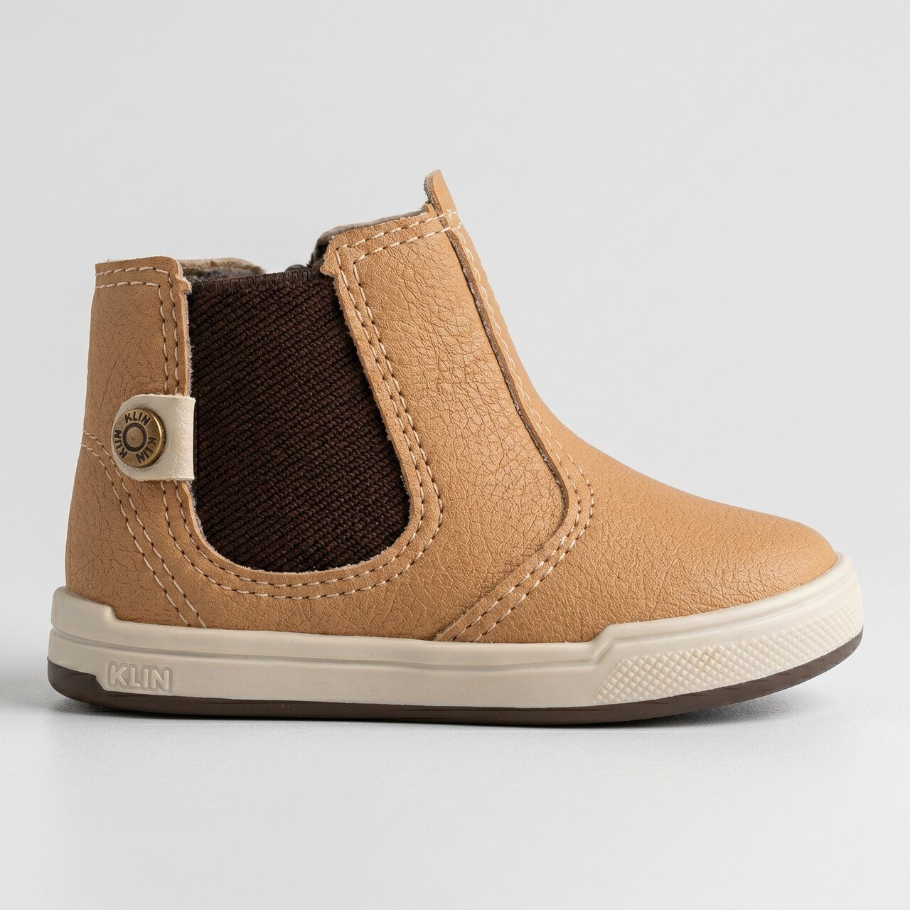 Bota Klin Flyer Infantil Bebê Caramelo