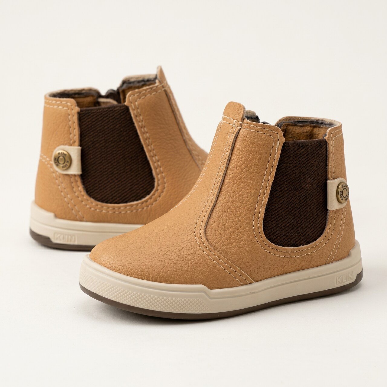 Bota Klin Flyer Infantil Bebê Caramelo Marrom 2