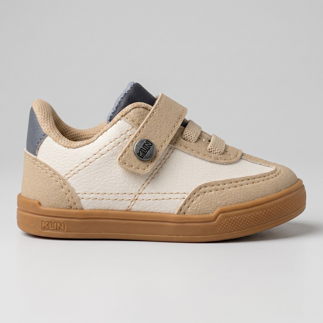 Tênis Klin Flyer Infantil Bebê Off White