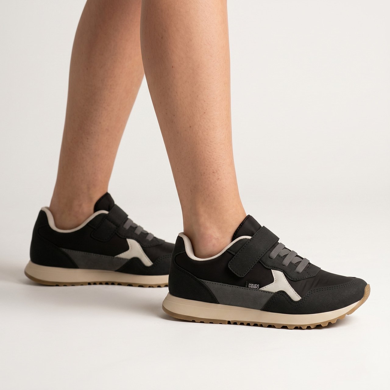 Tênis Klin Walk Infantil Masculino Preto Preto 2