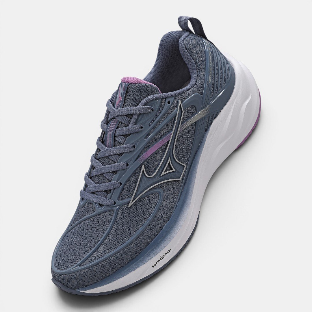 Tênis De Corrida Mizuno Space 6 Azul Marinho Azul 2
