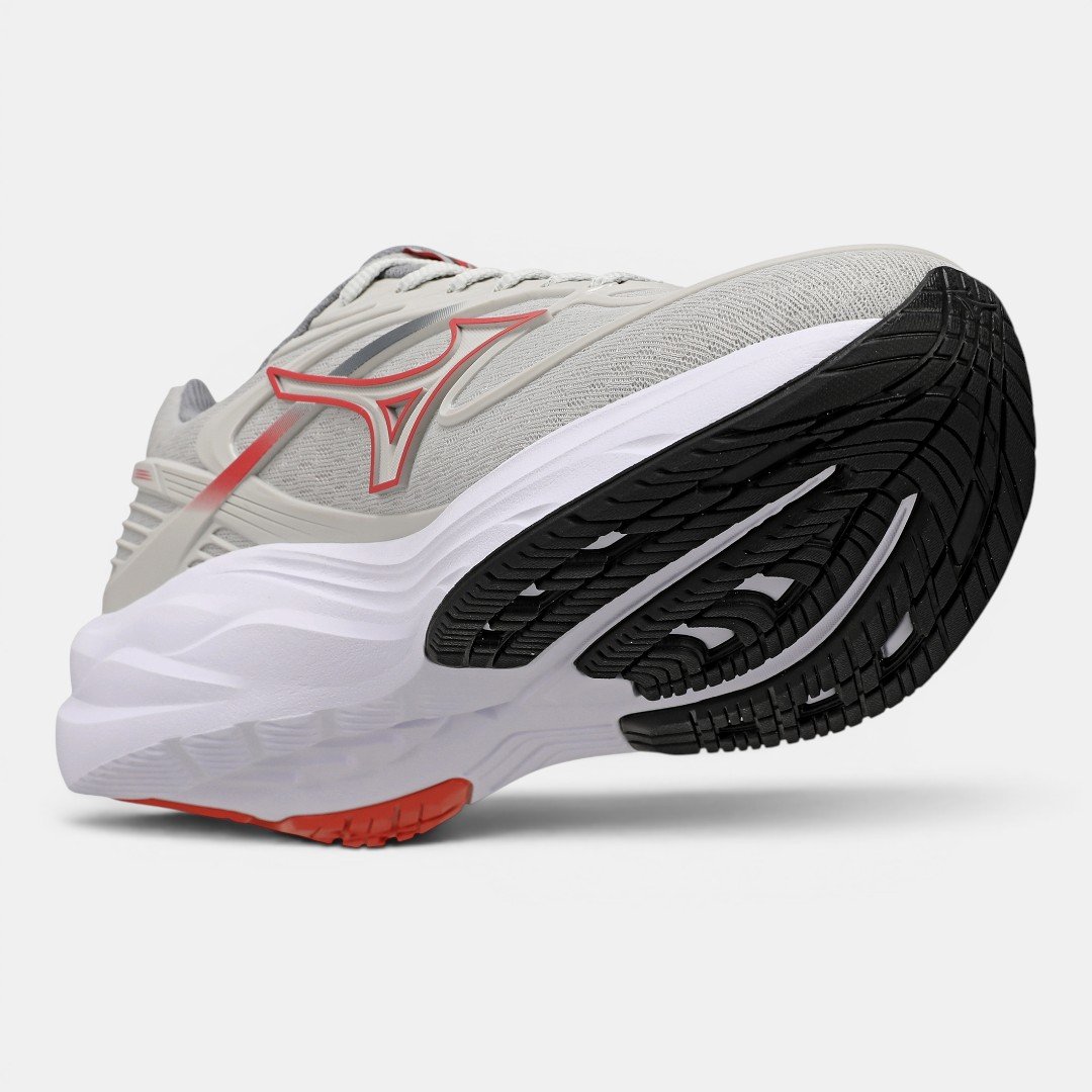 Tênis De Corrida Mizuno Space 6 Cinza Claro Cinza 7
