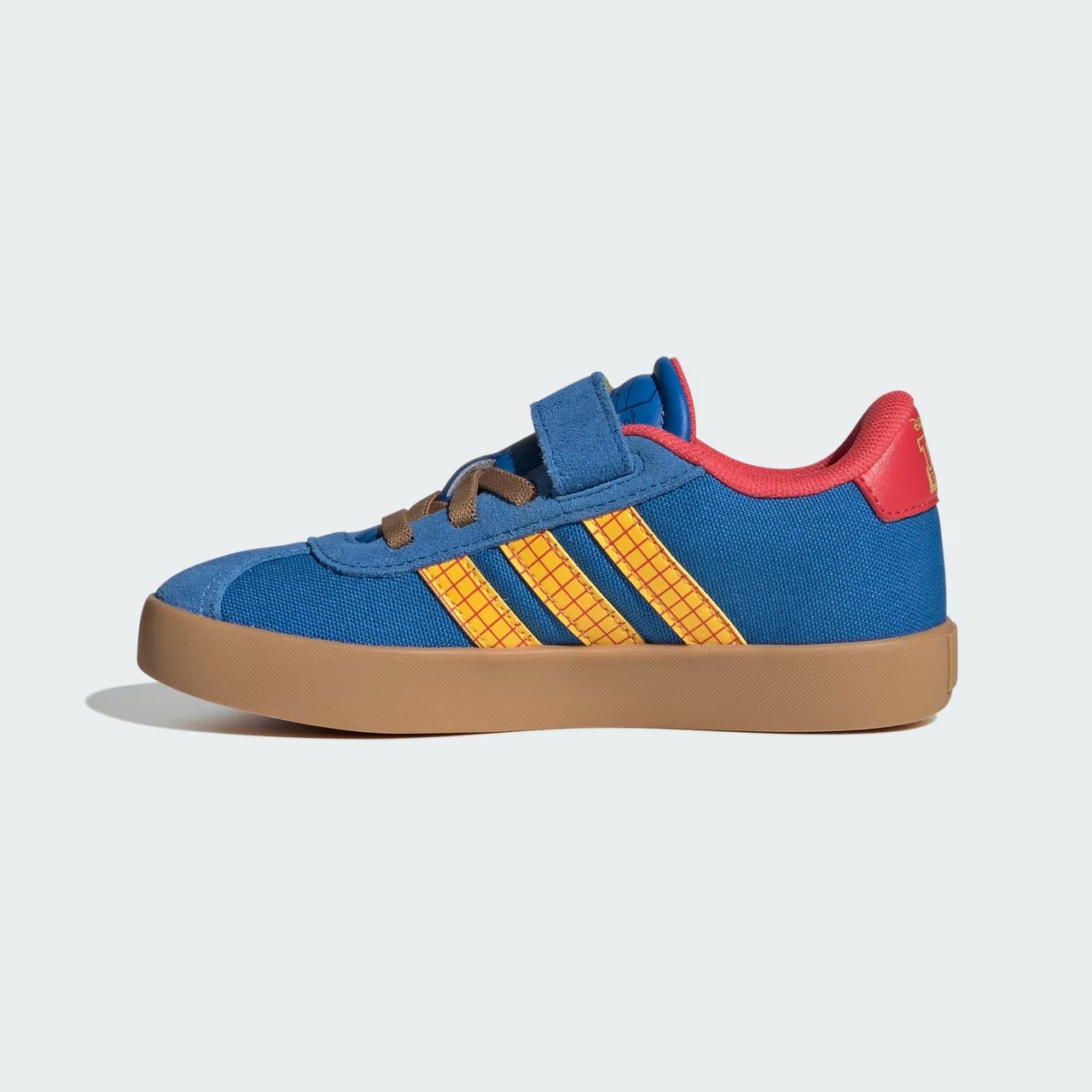Tênis Adidas Pixar Toy Story Woody VL Court 3.0 Infantil Azul 6