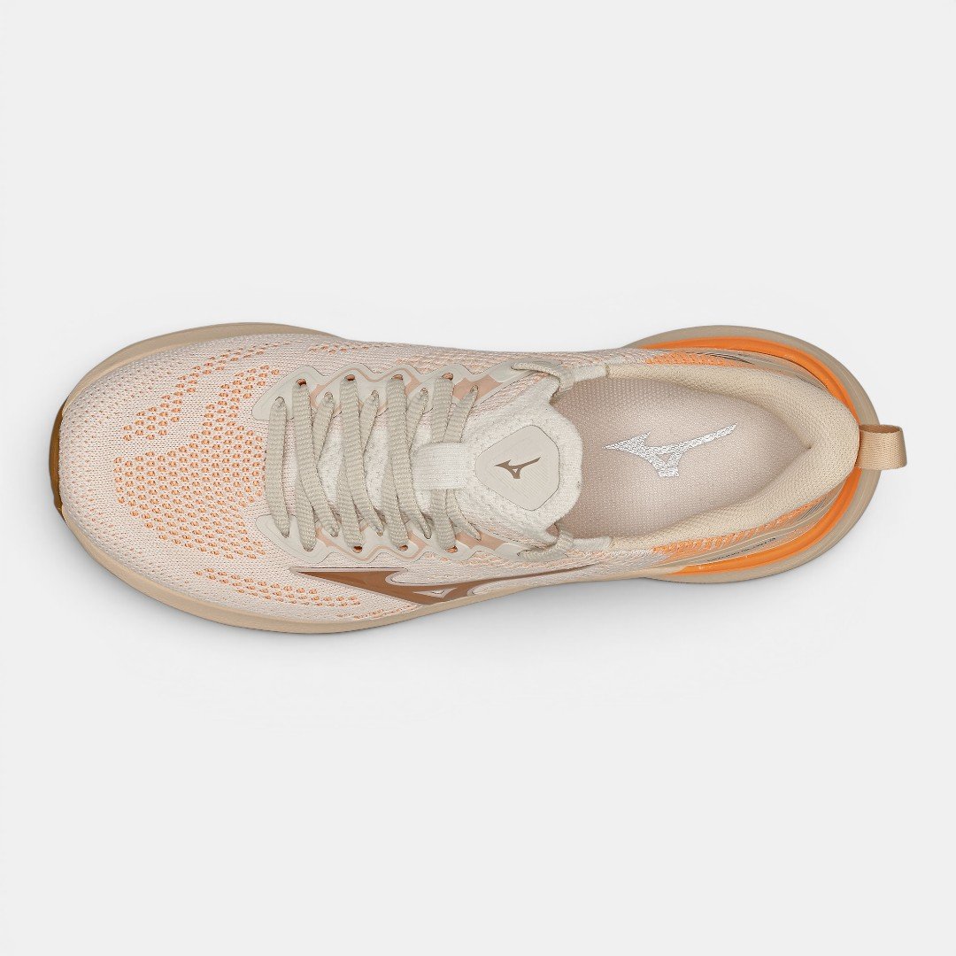 Tênis De Corrida Mizuno Glow 3 Feminino Arenito Salmão 5