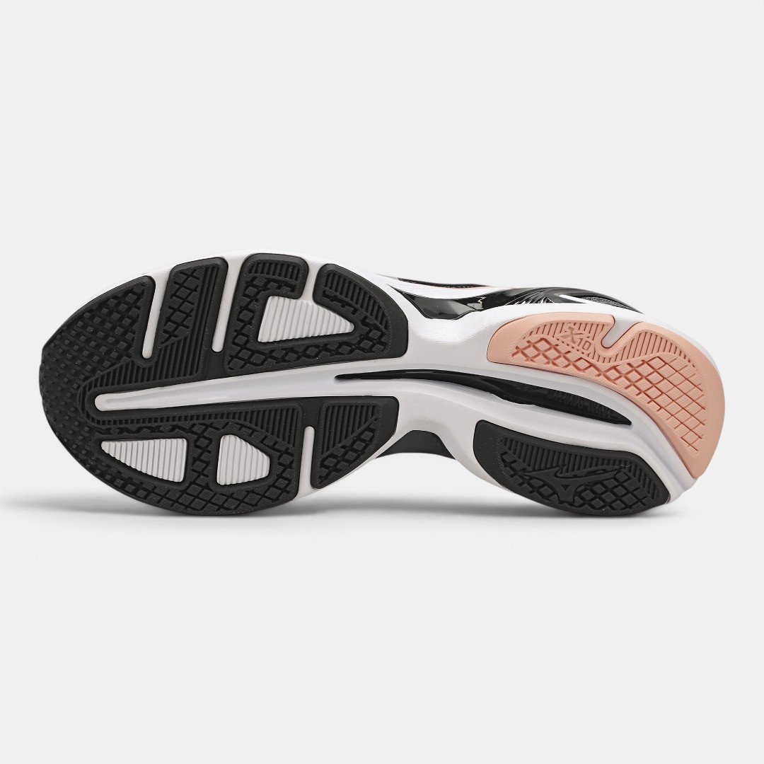 Tênis de Corrida Feminino Wave Endeavor 3 Preto com Rosa Preto 3