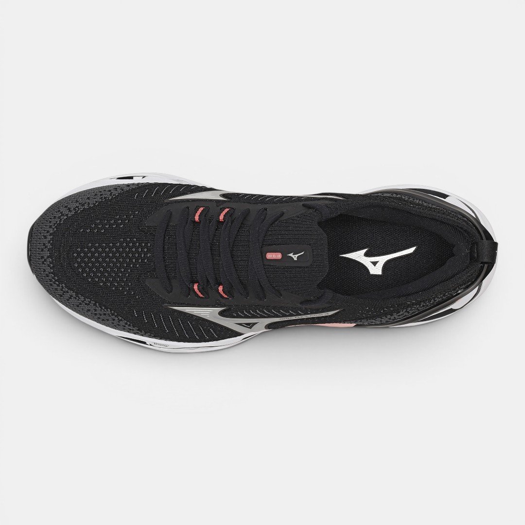 Tênis de Corrida Feminino Wave Endeavor 3 Preto com Rosa Preto 5